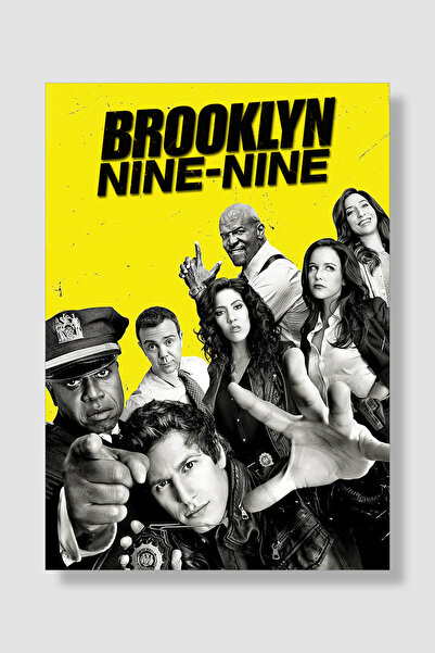 postick Poster din seria Brooklyn Nine-Nine, hârtie artistică groasă și lucio...