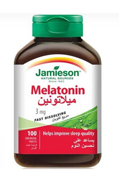 Jamieson Jamieson Melatonin 3 mg 100 Tablets