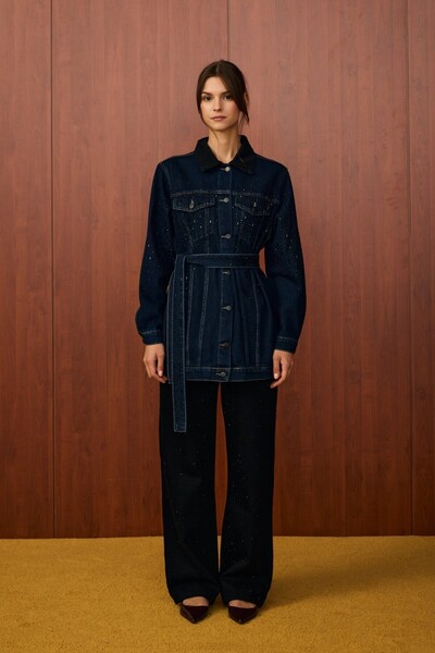 Merwishop 1566 Jachetă din denim Verona Stone