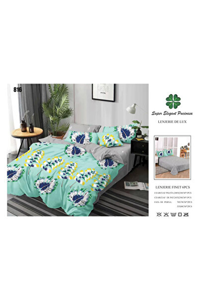 FIONNA.RO Finet Bed Linen 6 Pieces - Tropical Leaves
