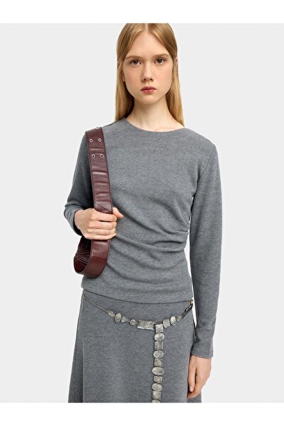 PARFOIS Drape Detaylı T-Shirt