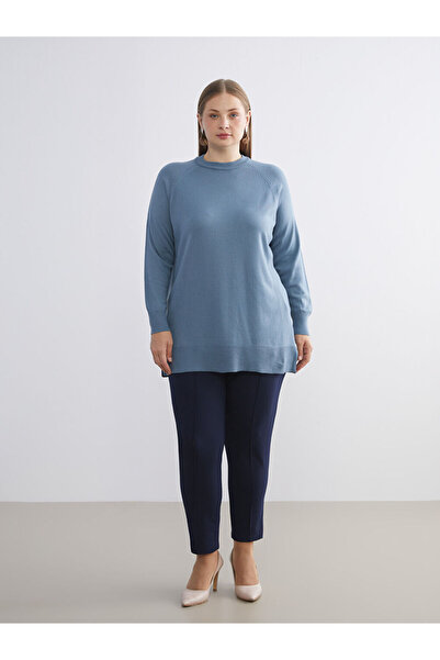 LC Waikiki Alegeri strălucitoare de la Shining Store | Pulover de tricotat pentru femei cu gât crew