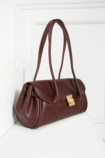 Rivina حقيبة يد وكتف نسائية من مين بمقبض طويل وتصميم مستطيل