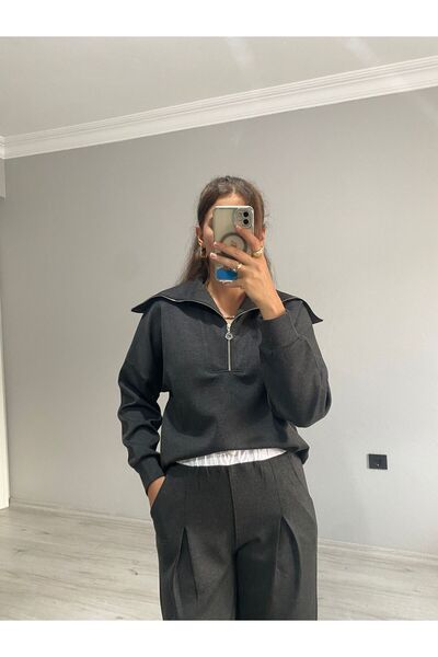 Niceboutique Modal Kumaş Sweatshirt Pantolon Eşofman Takım