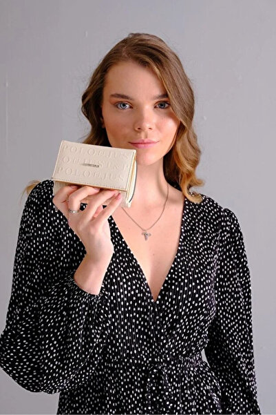 Just Polo Women's Stylish Wallet Shopper with 6 Card Slots, Zipper and Snap Closure