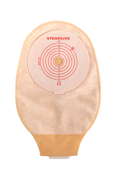 Steadlive Punga de colostomie/ileostomie 10-70 mm, cu evacuare, filtru, opaca, inchidere cu arici