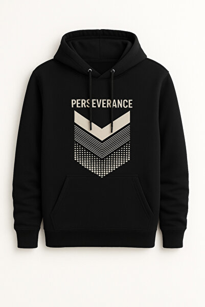 CLASSY.MODA Φούτερ με κουκούλα και τσέπη καγκουρό, μεγάλου μεγέθους, με γεωμε...