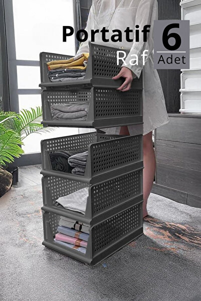 Heredot Organizator cu rafturi glisante din 6 piese Mithra Life – Organizator...