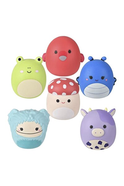 TOYFEST Squishmallows Squooshems – 3 Pieces - 6.5 cm Vip Surprise Squishy Collectible Toy Series 11