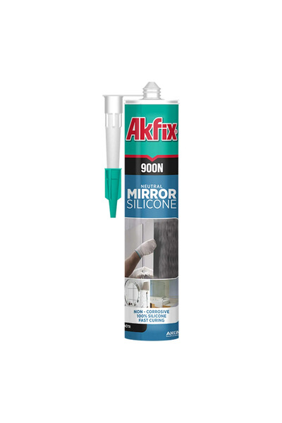 Akfix Neutral Silicone For Mirrors, Akfix, 900N, 310Ml, Transparent (24)