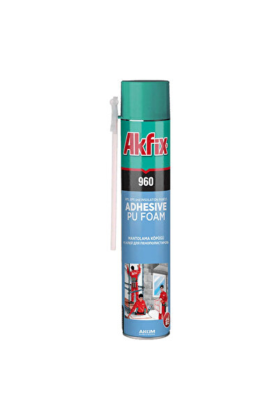 Akfix Spuma Adeziv, Akfix, 960, 750Ml, Pentru Aplicator Tip Pai (Gw.850) (12)