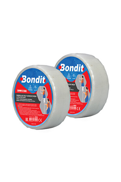 Bondit Banda autoadeziva, BONDIT, fibra de sticla, 50 mm x 90 m