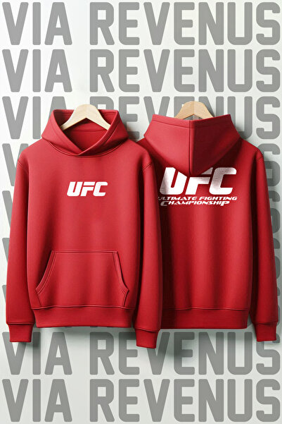 Vordevia سويت شيرت بغطاء للرأس مطبوع من الأمام والخلف من UFC