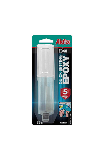 Akfix E340 Adeziv Epoxidic Instalare Rapida Seringa, EA012 (12/192)