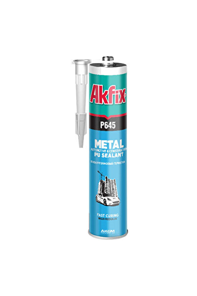 Akfix P645 Sigilant poliuretan pentru salcimi 600 ml. alb