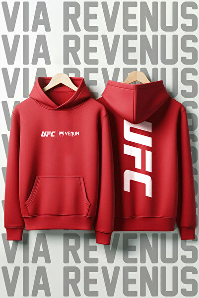 Vordevia سويت شيرت بغطاء للرأس مطبوع من الأمام والخلف من UFC