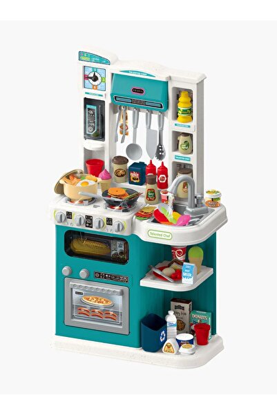 Toybox مجموعة ألعاب مطبخ للأطفال، لعبة طبخ تفاعلية مع أضواء وتأثيرات صوتية