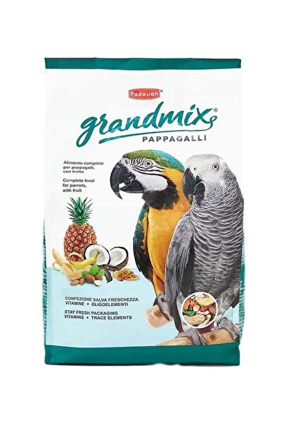 Padovan Grand Mix Pappagalli Complete Nutritious Parrot Food Multicolour 2kg