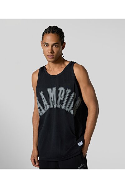 Champion Urban Contemporary Loose-Fit Tank Top Black Men's Tank Top -221217-Kk001