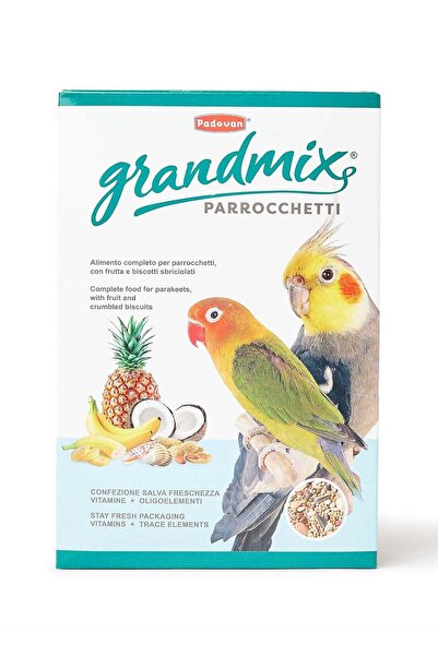 Padovan Pado Grandmix Parrochetti Parrot Feed 850grams