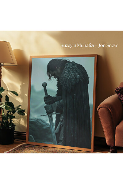 tuvart Sayılarla Boyama Seti Game Of Thrones 35x50cm, Jon Snow - Kuzeyin Muha...