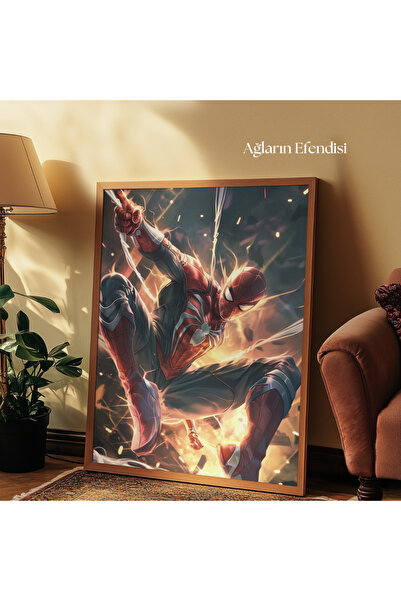 tuvart Sayılarla Boyama Seti Marvel 35x50cm, Örümcek Adam - Ağların Efendisi