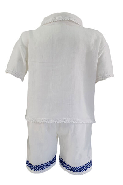 fantasialand Costum botez, model David, culoare alba