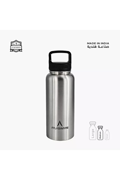 Generic Stainless Steel Water Bottle - 1 L