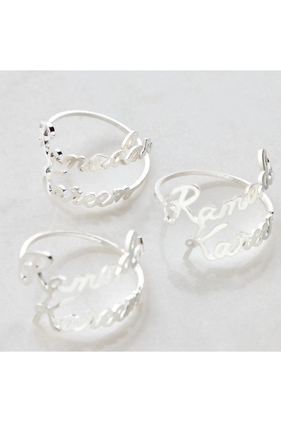 Generic حلقات مناديل رمضان كريم - مجموعة من 4 قطع