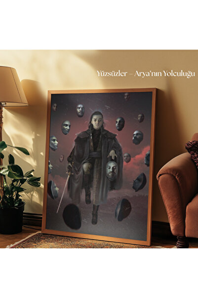 tuvart Sayılarla Boyama Seti Game Of Thrones 35x50cm, Yüzsüzler- Arya'nın Yol...
