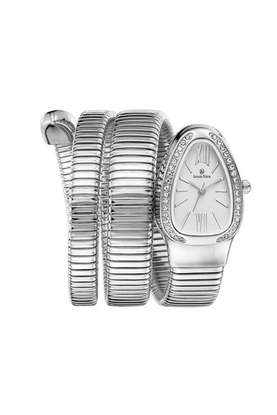 Louis Nice ساعة نسائية راقية مستوحاة من تصميم بولغاري