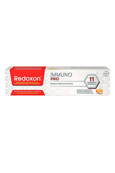 Bayer Redoxon Immuno Pro, 1000 mg, 15 effervescent tablets,