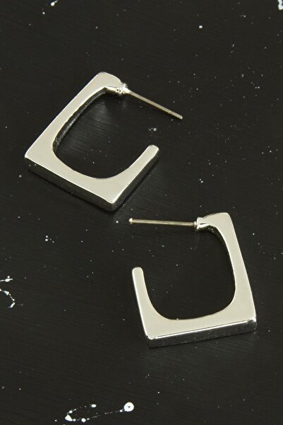 SiHako أقراط معدنية مربعة للموسم الجديد