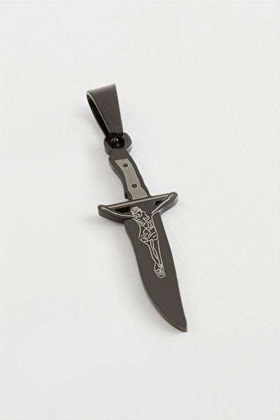 ZERO LAND Dagger Steel Pendant 3 cm