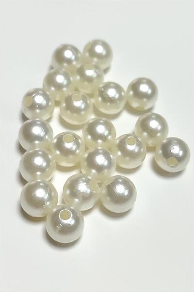 ZERO LAND Μαργαριταρένιες χάντρες με τρύπες 8 χιλιοστών 500 γραμμάρια