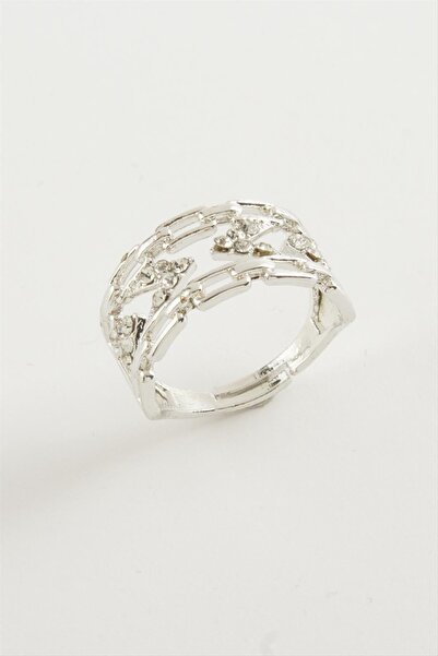 Marsilyan خاتم حجر الزركون على شكل سلسلة