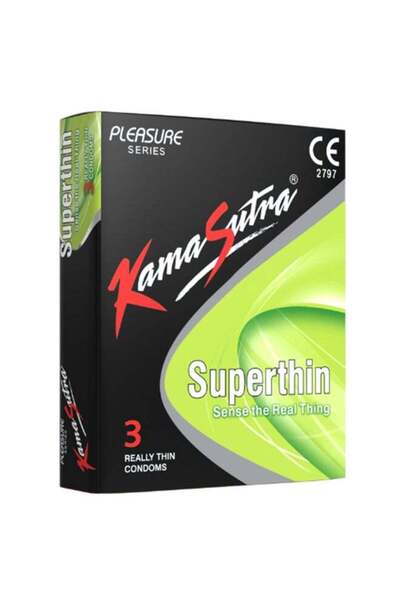 Kamasutra 3-Piece Super Thin Condoms