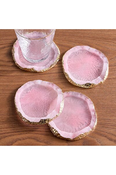 Generic طقم كوستر سيرا، 4 قطع، 11 سم