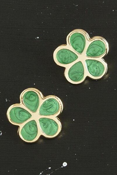Ronanna Daisy New Season Enameled Earrings