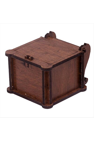 ZERO LAND Msa-Shop Wooden Ring Box-Light Brown