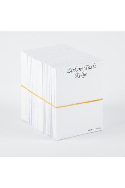 glovia bijuteri Zircon Necklace Card