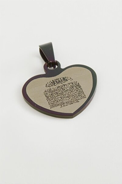 Genel Markalar Ayetel Kürsi Çelik Kolye Ucu 2,5 cm