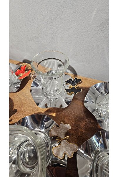 Keopsantique home Silver Butterfly Tea Set