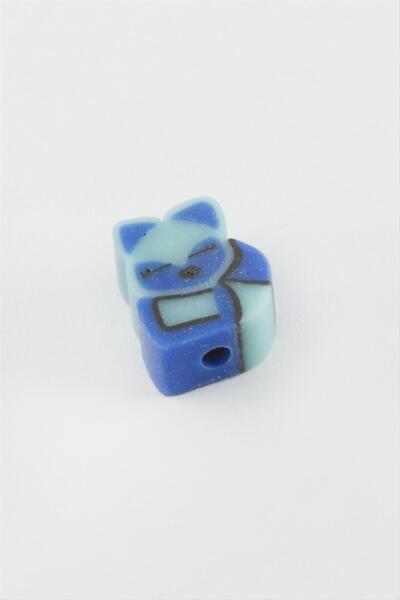 ZERO LAND Χάντρες Fimo με σχέδιο γάτας 100 τεμάχια