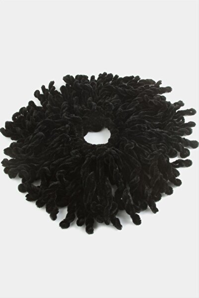 ALIVIO Black Colored Velvet Bun Buckle 50 Grams