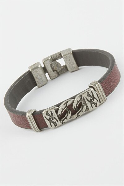 CT STONES سوار من الجلد الصناعي بنمط السلسلة