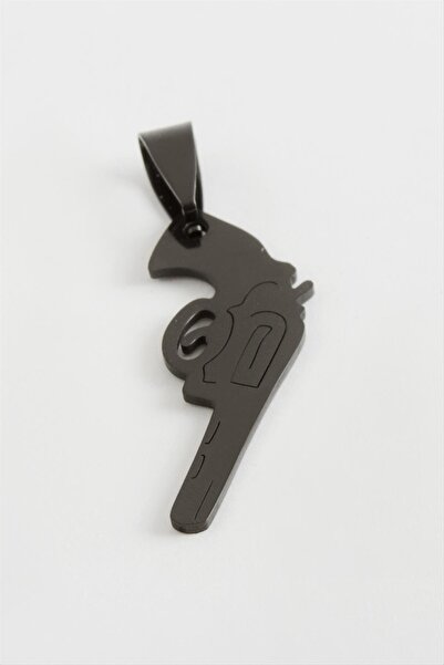 Genel Markalar Silah Çelik Kolye Ucu 4,5 Cm