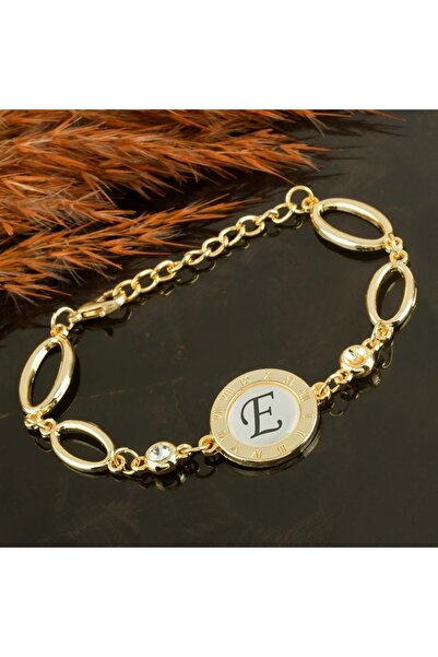 CT STONES Lettered New Season Metal Stone Bracelet
