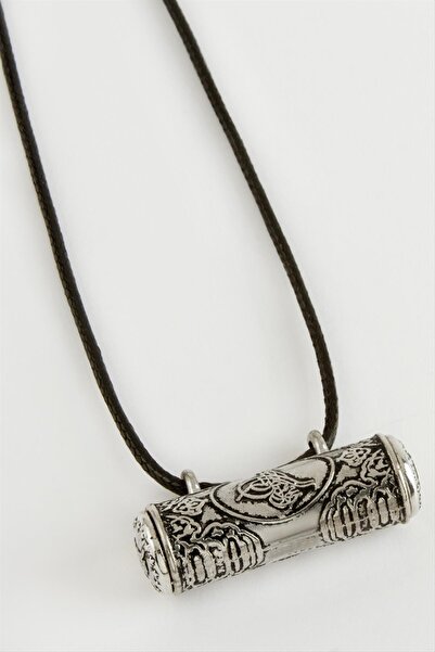 Genel Markalar Boru Cevşen Deri Kordonlu Kolye