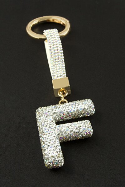 CT STONES Letter Savaroski Stone Keychain
